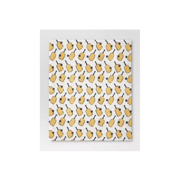 Target Plush Throw Blanket 50"x 60" - Pickleball/Sports/Ivory - NEW - Picture 3 of 11